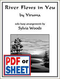 River flows in you yiruma | digital easy piano sheet music. River Flows In You By Yiruma Arranged By Sylvia Woods Classical Books Pdfs Sylvia Woods Harp Center