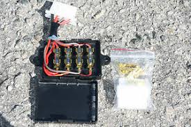 How to replace a blown fuse. Motorcycle Universal Fuse Box Replacement 4 Fuse Circuit Fusebox Oem Glass Style Ebay