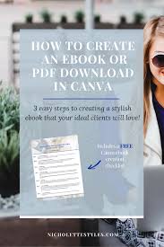 Discover 400+ canva template designs on dribbble. How To Create Your Stylish Ebook Template In Canva