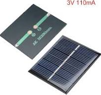 uxcell 5Pcs 3V 110mA Poly Mini Solar Cell Panel Module DIY for Light Toys  Charger 60mm x 55mm