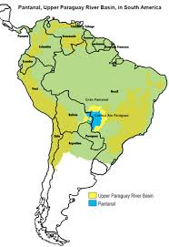 Posee una cuenca propia que baña 1.170.000 km², posicionándose. El Pantanal Touren