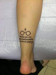 Harry Potter Tattoo Words Are Our Most Inexhaustible Source Of Magic Magic Tattoo Tattoos Word Tattoos