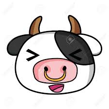Did you scroll all this way to get facts about cow head clipart? Cheerful Cow Head Wild Animal Vector Illustration Royalty Free Cliparts Vectors And Stock Illustration Image 94594633