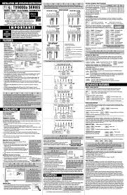 A wiring diagram usually gives assistance about the relative. Lux Products Tx9000 Discontinued User Manual Manualzz