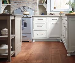light kitchen with inset cabinet doors