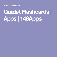 Quizlet Flashcards Apps 148apps App Flashcards Learning