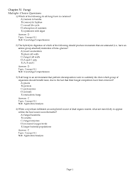 If the centromere is located at the proximity of the end of a chromosome, it is known as. Multiple Choice Questions On Fungi Organismal Biology Biol 128 Docsity