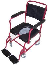 Medmobile 2 In 1 Commode Shower Wheelchair With Drop Down Armrests Locking Rear Castors Detachable Footre Shower Wheelchair Wheelchair Shower Commode Chair