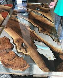 Ahsal Ev Dekorasyonu In 2020 Wood Resin Table Epoxy Resin Wood Wood Table Design