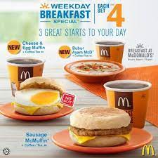 Mcdonald's malaysia has a separate menu for breakfast. Leverbuy Com Breakfast Specials Weekday Breakfast Breakfast