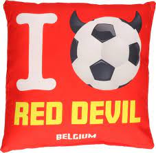 Een statistische kijk op voetbal: Bol Com Belgie Voetbal Sierkussen Bankkussen Rode Duivels 34 X 34 Cm Red Devil Ek Wk Voetbal