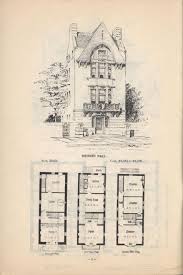Artistic City Houses No 43 Vintage House Plans City House House Floor Plans