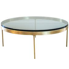 Solid Brass Round Coffee Table By Nicos Zographos 1stdibs Com Coffee Table Coffee Table Furniture Brass Coffee Table