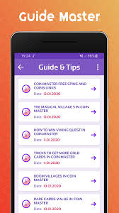 The game allows players to collect treasures, spin the slot machine and raid other players, all in order to become the strongest coin master. Guide Master 2 0 3 Download Android Apk Aptoide