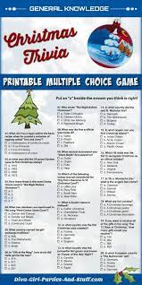 We also have a post on family christmas games for everyone to play together, and an article on the finest printable . Multiple Choice Easy Christmas Trivia Questions And Answers Printable