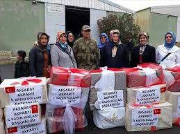 Aksaray Ak Kadinlar Yardimlari Yerine Ulastirdi
