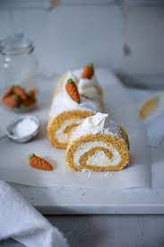 Jetzt ausprobieren mit ♥ chefkoch.de ♥. Rezept Carrot Cake Biskuitrolle Zucker Zimt Und Liebe