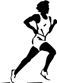 Black And White Line Art Fan Clipart Images For Cross Country Running Clipart Black And White Running Clipart Running Art Black And White Google