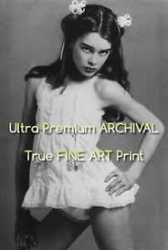 No need to register, buy now! Brooke Shields Pretty Baby Movie Archival Photo Print 8 5 X 11 Ebay