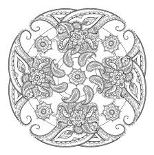 Paisley Circle By Catzilladk On Deviantart Paisley Coloring Pages Mandala Coloring Pages Mandala Coloring