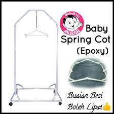 Kami distributor dari pusat perlengkapan bayi murah surabaya terbesar & terlengkap se indonesia, jual perlengkapan bayi. Offer Set Buaian Besi Epoxy Boleh Lipat Foldable Spring Cot Buaian Baby Murah Shopee Malaysia