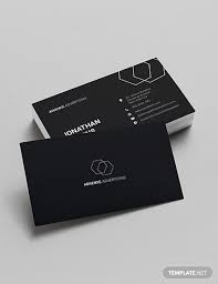 Whether you go for a theme that's colorful and dynamic or minimalist and muted, it's always a must to present a business card that showcases your identity. 15 Minimalist Business Card Templates Apple Pages Psd Ms Word Examples