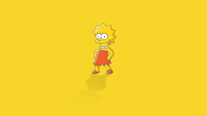 Stylish 3d 1080p full kids funny cartoon wallpapers download for mobile. Wallpaper For Desktop Laptop Ah61 Lisa Simpson Minimal Simple Illust Cartoon