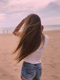 Windy Beach Day Straight Hair Straight Hairstyles Long Hair Styles Beauty