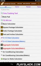 We tried to include as many use cases as possible! Handyman Calculator Android App Playslack Com Complete Construction Calculator With Simple I Construction Calculators Basic Calculators Productivity Apps