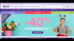 Jusqu'� 60% de r�duction sur les d.plantes soldes. Code Reduction Claires Bon Plan Et Frais De Port Gratuit