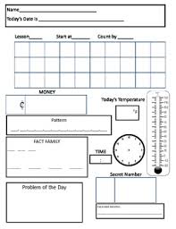 2nd Grade Saxon Math Morning Meeting Calendar Student Paper Saxon Math Math Meeting Calendar Math