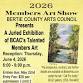Reception: Annual Members Juried Art Show