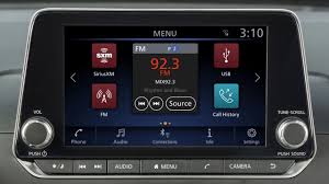 2019 Nissan Altima Control Panel And Touch Screen Overview Youtube
