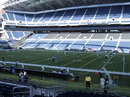 centurylink field view from lower charter 133 vivid seats