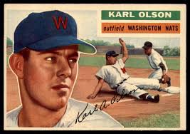Amazon.com: 1956 Topps 322 Karl Olson EX/NM : Collectibles & Fine Art