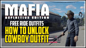 If you want to change your character's outfit, you first need to go to the main. Mafia Definitive Edition Cowboy Outfit Location Free Ride Secret Outfit Youtube