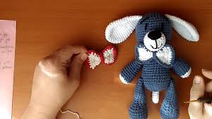 Amigurumi Papyonlu Kopek Papyon Yapilisi Amigurumi Kopek Yapimi 8 Kopek Papyon Amigurumi