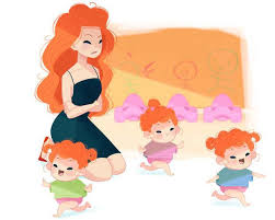 If Disney Princesses Were Moms Disney Disney Princess Disney Pixar