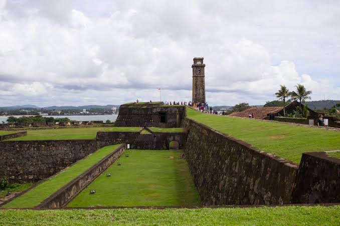 Galle Fort UNESCO Dutch colonial ramparts cobblestone streets southwest Sri Lanka