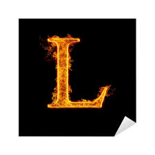 Collect, curate and comment on your. Fire Alphabet Letter L Sticker Pixers We Live To Change
