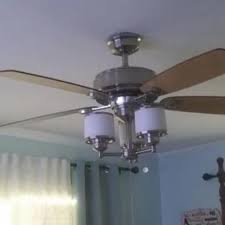 Hampton Bay Waterton Ii 52 In Indoor Brushed Nickel Ceiling Fan With Home Decorators Outlet