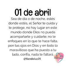 01 De Abril Frases Religiosas Frases Bonitas Frases Sabias