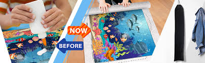 3.3 out of 5 stars 35. Mumoo Bear Puzzle Mat Jigsaw Felt Mat Puzzle Saver Organizer With Waterproof Storage Bag Up To 2000pcs Buy Online At Best Price In Uae Amazon Ae