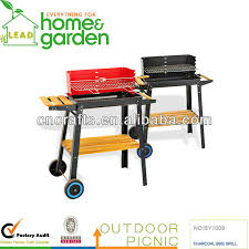 Mikaelson rolling kitchen cart grey. Portable Outdoor Charcoal Cart Bbq Grill With Adjustable Cooking Height And Work Area Buy Height Adjustable Bbq Grill Bbq Cart Charcoal Bbq Cart Product On Alibaba Com