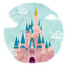 Kee 42 Round Breakroom Table Beige Chrome 4 Restaurant Stack Chairs Black Disney Castle Disney Art Disney Magic