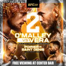 Catch the UFC fight this Saturday at Center Bar! Bottle Service is  available by contacting 775-589-7667. Limited availability. For additional  details,  https://www.goldennugget.com/lake-tahoe/casino/promotions-events/UFC-299/
