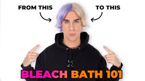 Hairdresser's Guide To Doing A Bleach Bath At Home - YouTube