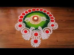 Quick Simple And Creative Free Hand Flower Rangoli Design Diwali Rangoli Designs With Colo Free Hand Rangoli Design Colorful Rangoli Designs Rangoli Designs