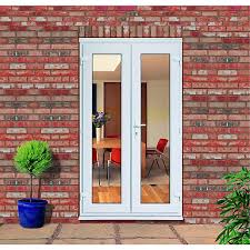The bottom section is typically narrower than the top. Wickes Upvc Double Glazed French Door Frame White 1190 X 2090 Mm Part 3 Of 3 Wickes Co Uk