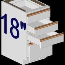 Certain cabinets can be as small as 9 tall. 3d Model 18 Inch Kitchen Base